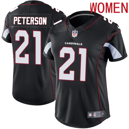 2019 Women Arizona Cardinals #21 Peterson black Nike Vapor Untouchable Limited NFL Jersey->women nfl jersey->Women Jersey